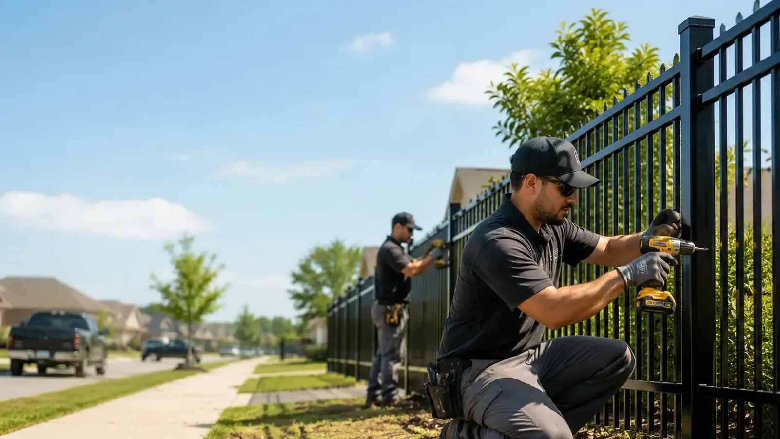 Metal Fence Installation in Thornville, OH